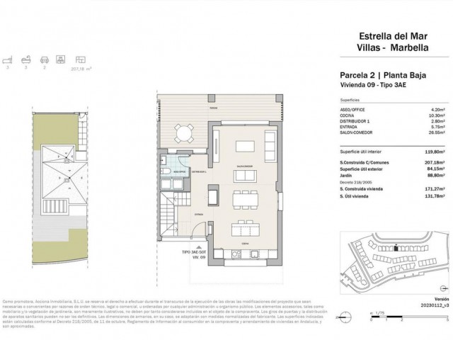 Maison mitoyenne avec 3 Chambres  à Elviria
