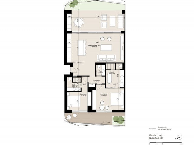 2 Schlafzimmer Apartment in Sotogrande Alto