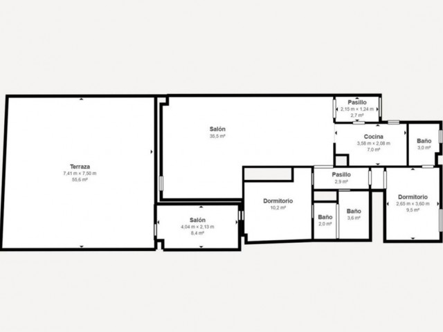 2 Bedrooms Apartment in Estepona
