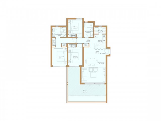 2 Soveroms Leilighet i Marbella